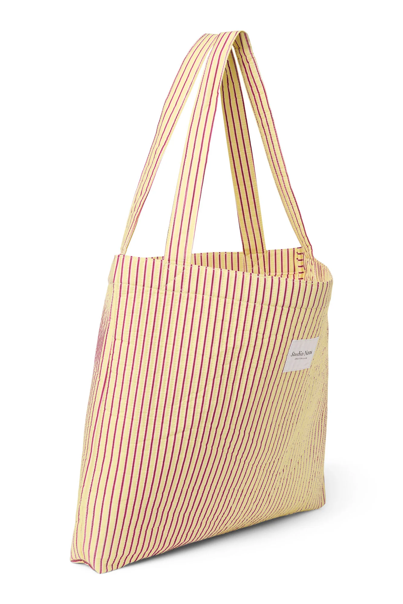 Poplin Striped Mom-Bag | Gelbe - Image 5