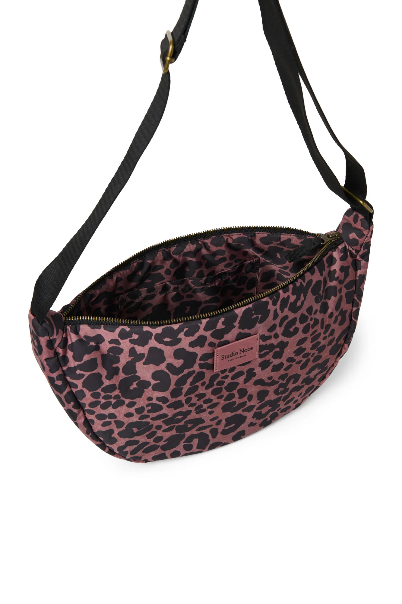 Red Leopard Puffy-Gürteltasche - Image 6