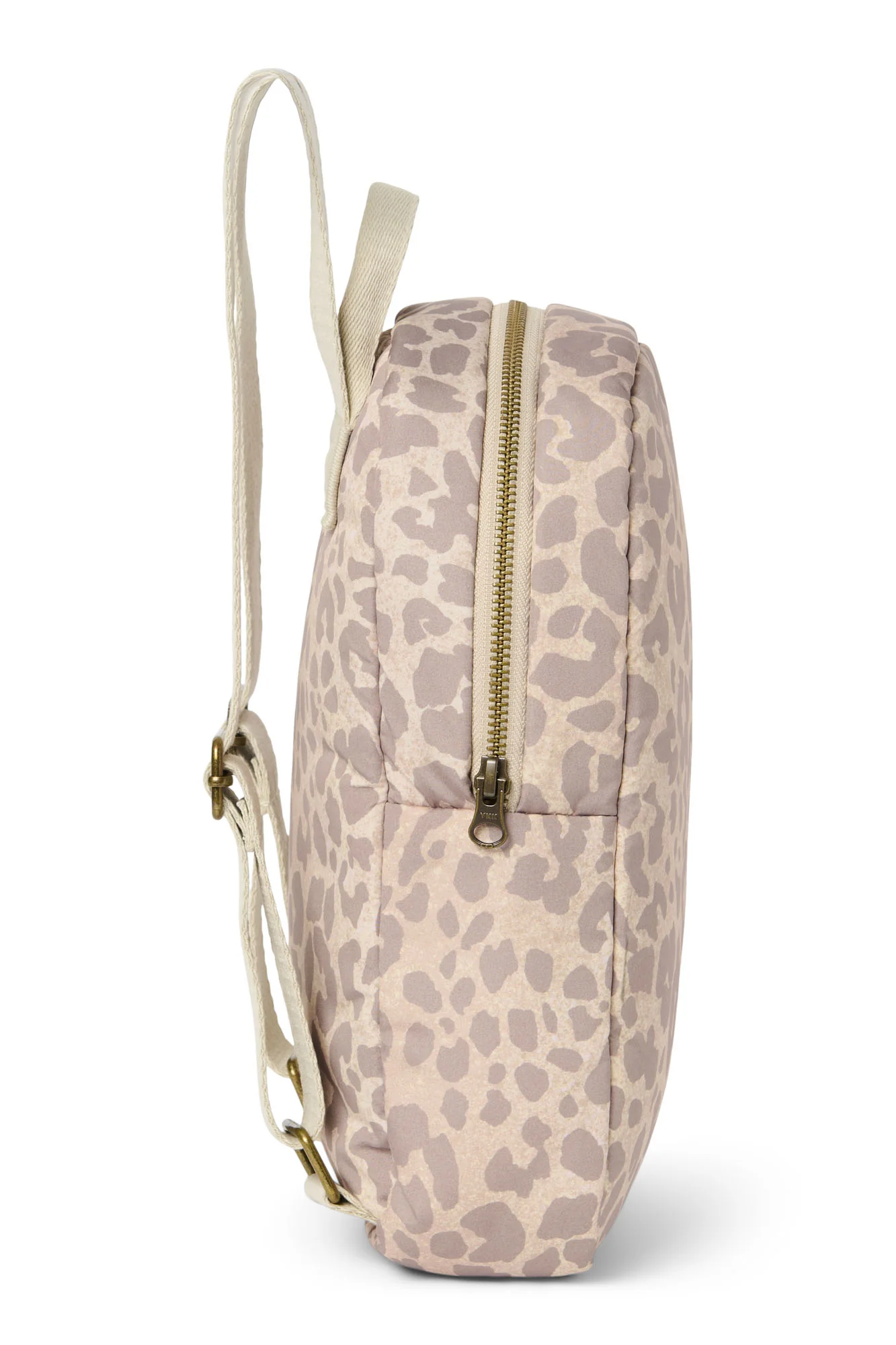 Puffy Mini-Rucksack | Beige Leopard - Image 4
