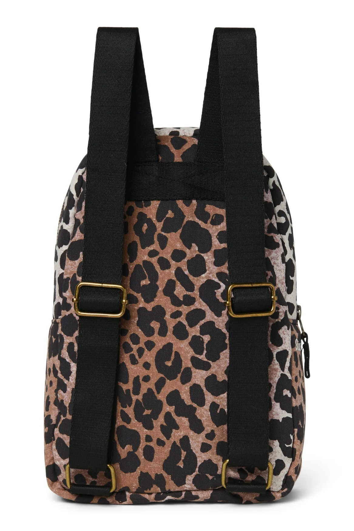 Soft Cotton Mini-Rucksack | Hazel Leopard - Image 4